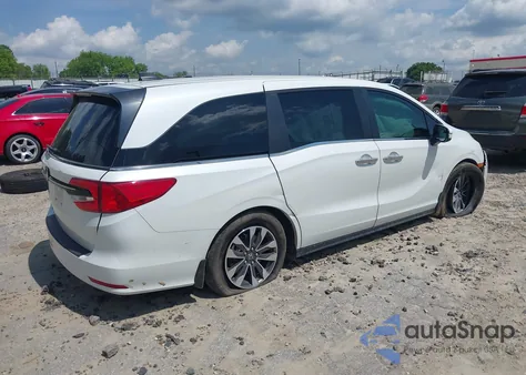 2022 Honda Odyssey Ex-L z USA, uszkodzony, nr VIN 5FNRL6H74NB041968